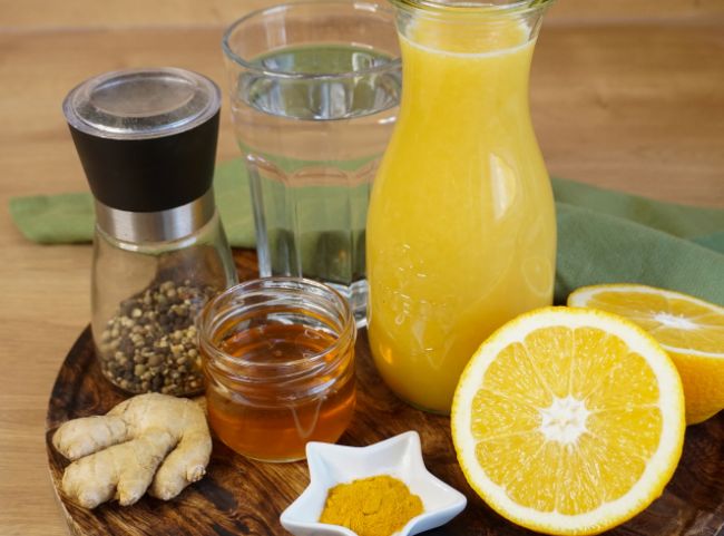 Ingwer Shot selber machen Zutaten Ingwer Shot selber machen Zutaten