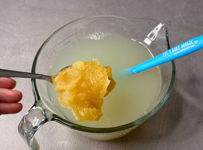 Ingwersirup mit Honig Ingwersirup mit Honig