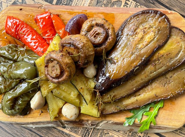 Italienisches Gem&uuml;se in &Ouml;l