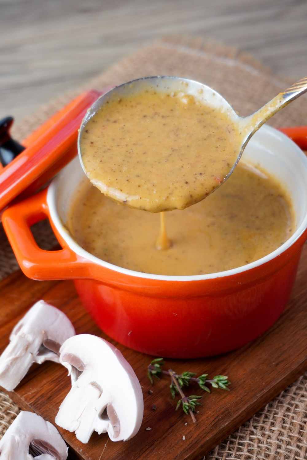 J&auml;gersauce mit Pilzen