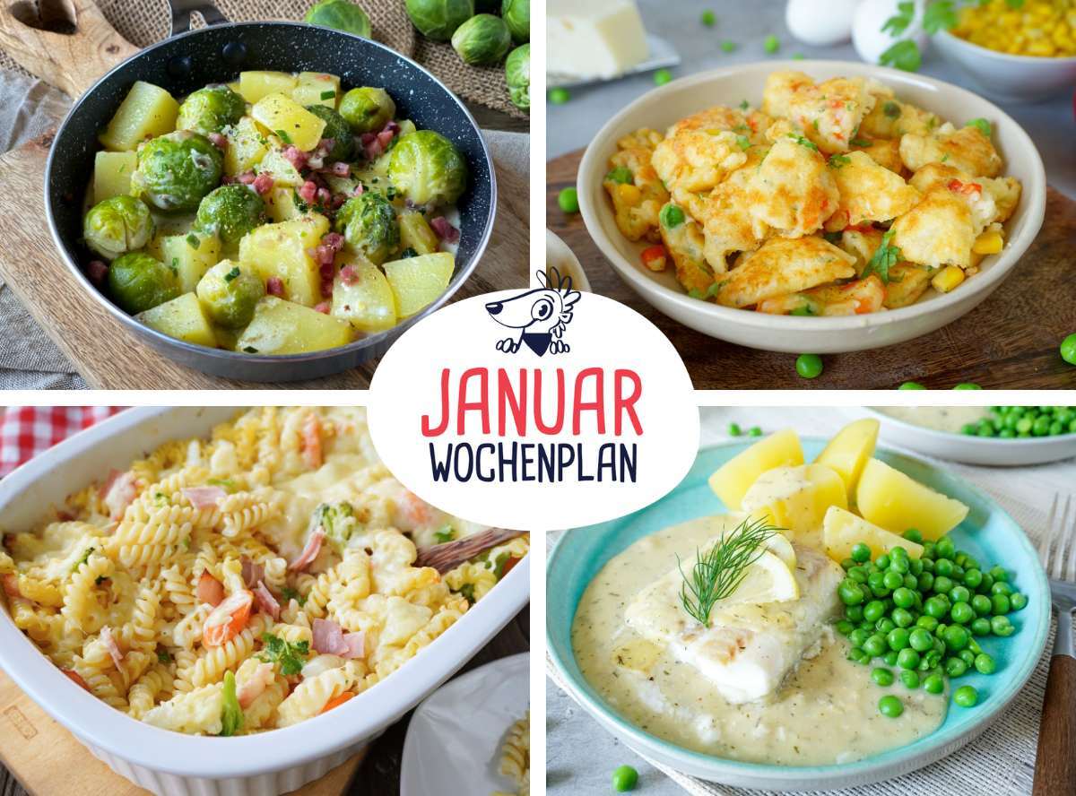 Wochenplan Januar Rezepte Wochenplan Januar Rezepte
