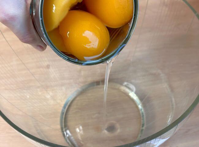 Joghurt-Bowle - Saft der Pfirsich Joghurt-Bowle - Saft der Pfirsich