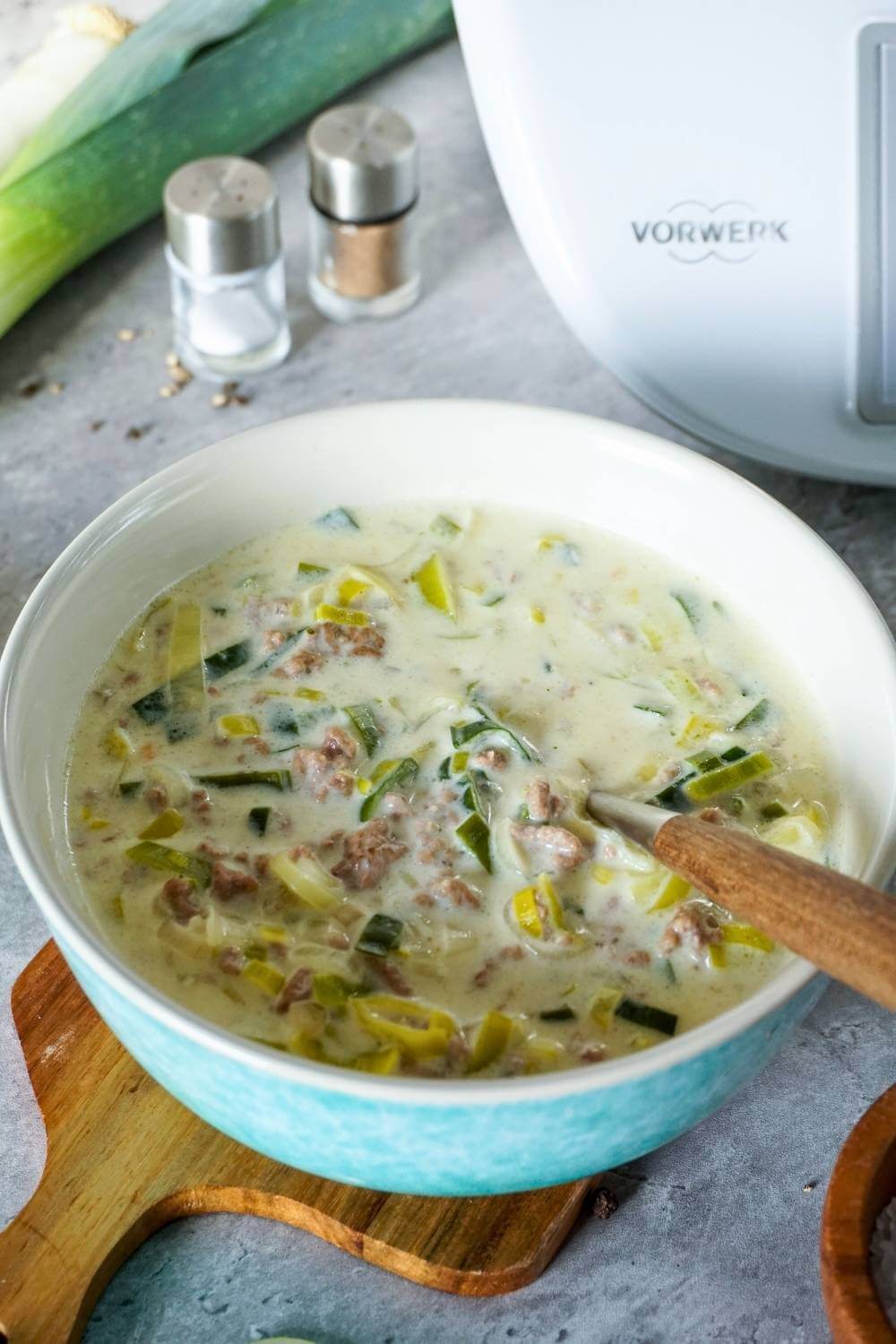 K&auml;se-Lauch-Suppe Thermomix Rezept