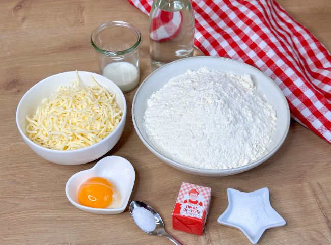 K&auml;sebr&ouml;tchen Rezept Zutaten