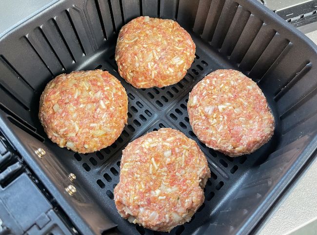 K&auml;sefrikadellen Airfryer