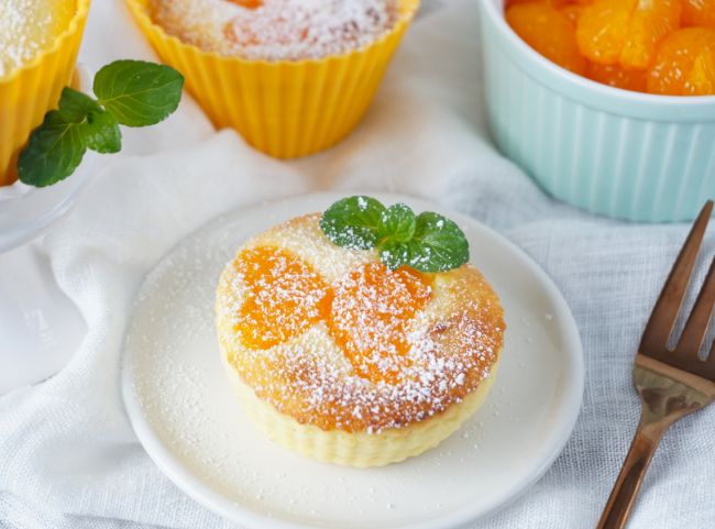K&auml;sekuchen-Muffins Airfryer