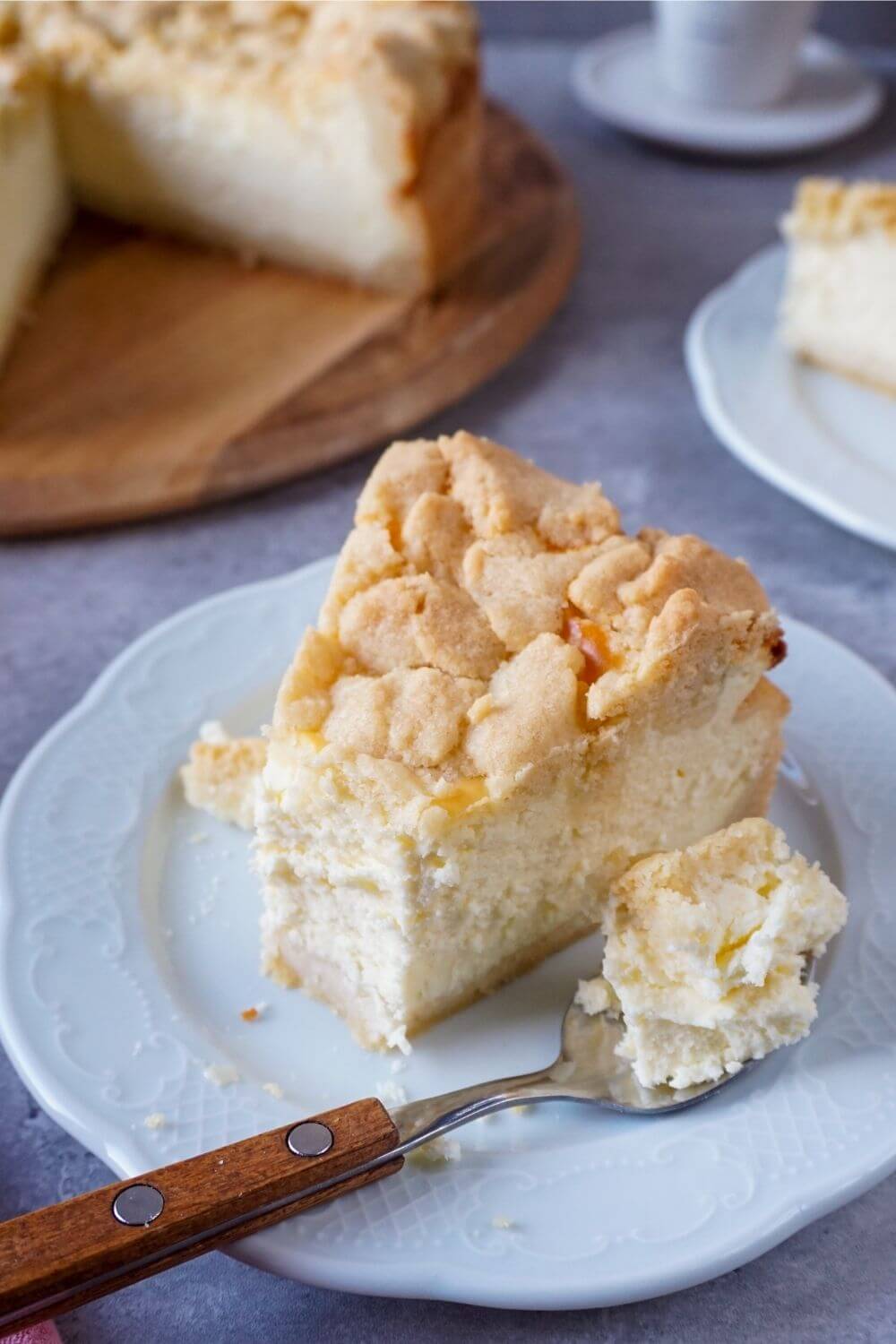 K&auml;sekuchen Streusel Rezept