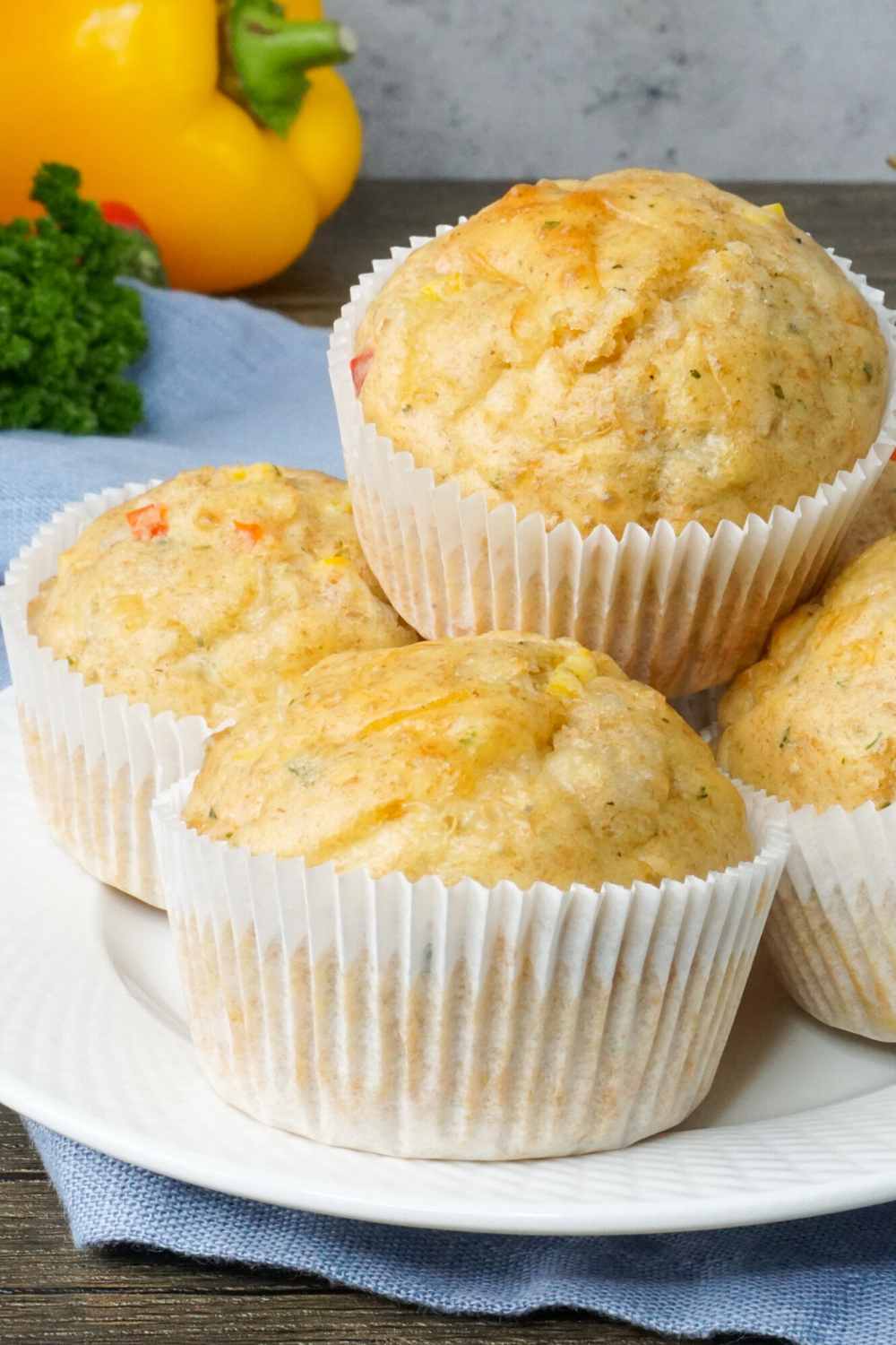 Herzhafte Käsemuffins Herzhafte Käsemuffins