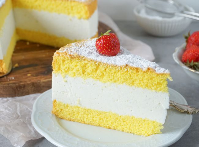 K&auml;sesahnetorte dekorieren