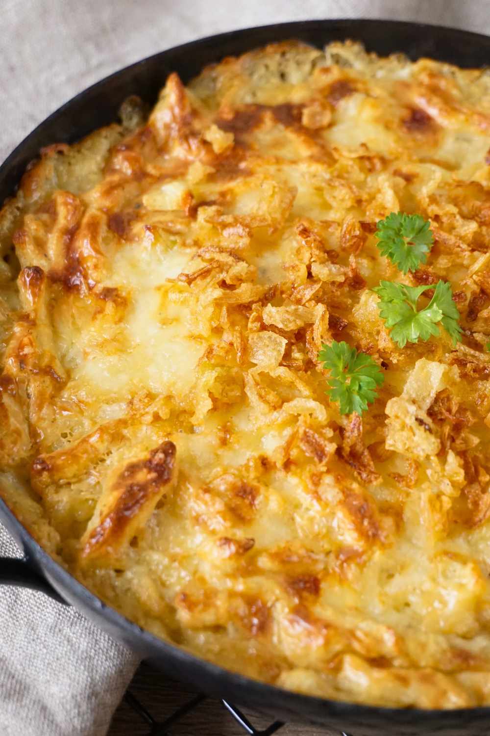 Käsespätzle im Ofen selber machen Käsespätzle im Ofen selber machen