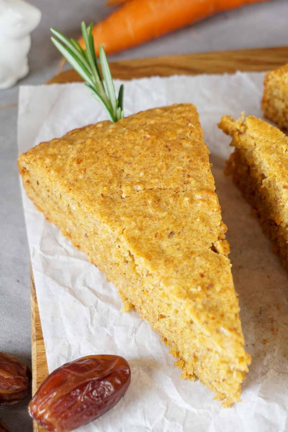 Karottenkuchen ohne Zucker