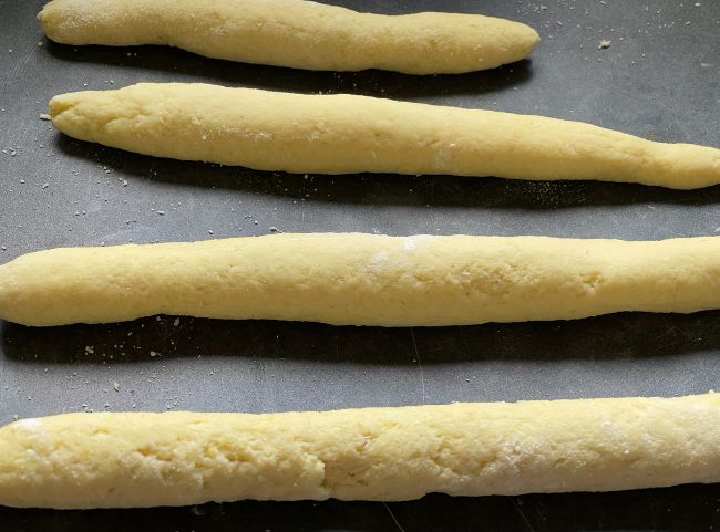 Kartoffel Gnocchi selber machen Rolle Kartoffel Gnocchi selber machen Rolle