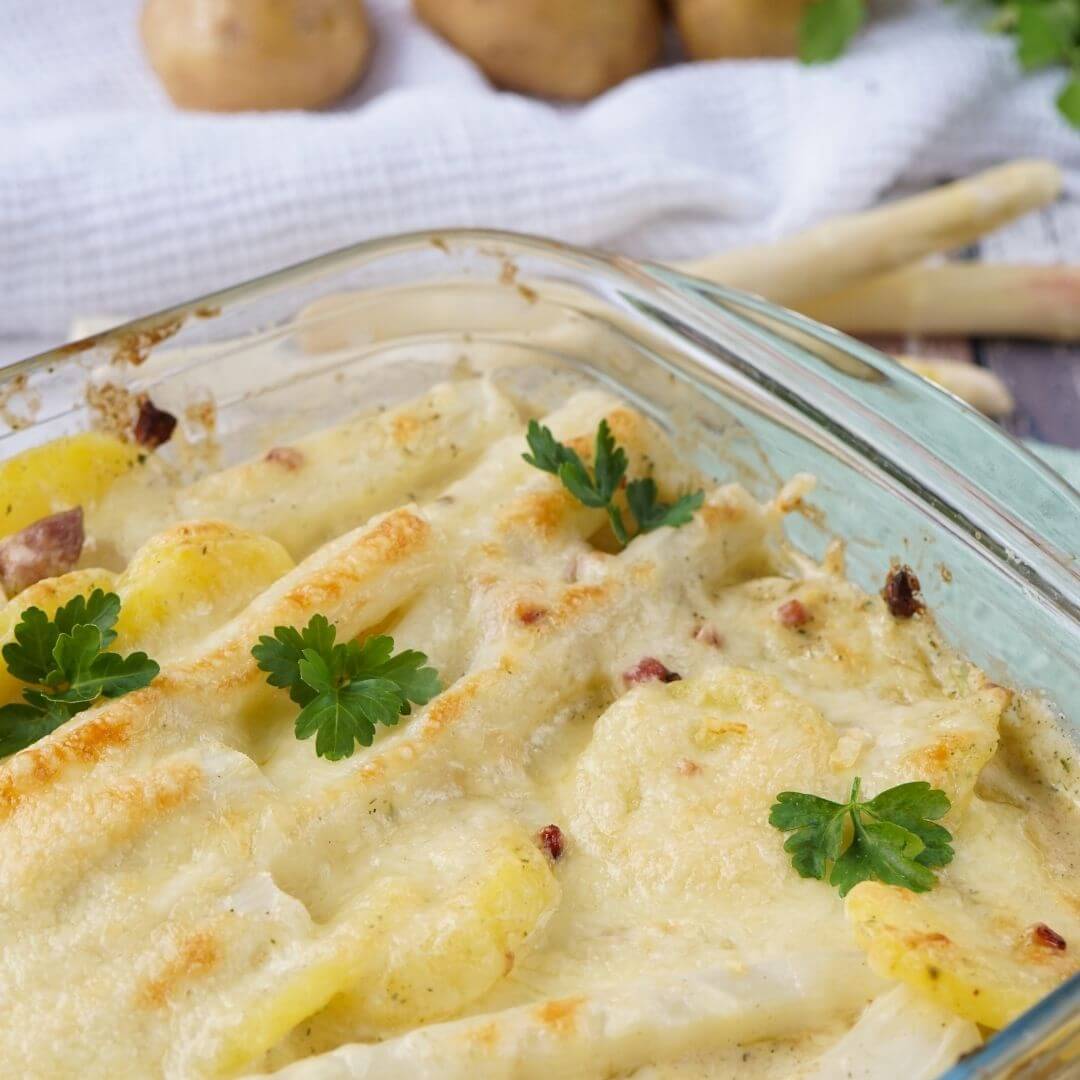 Kartoffel-Spargel-Gratin Kartoffel-Spargel-Gratin