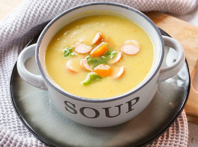 Kartoffelbrei Resteverwertung Kartoffelsuppe Kartoffelbrei Resteverwertung Kartoffelsuppe