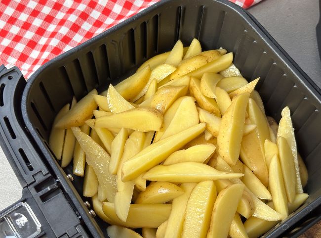 Kartoffelspalten Heißluftfritteuse Kartoffelspalten Heißluftfritteuse