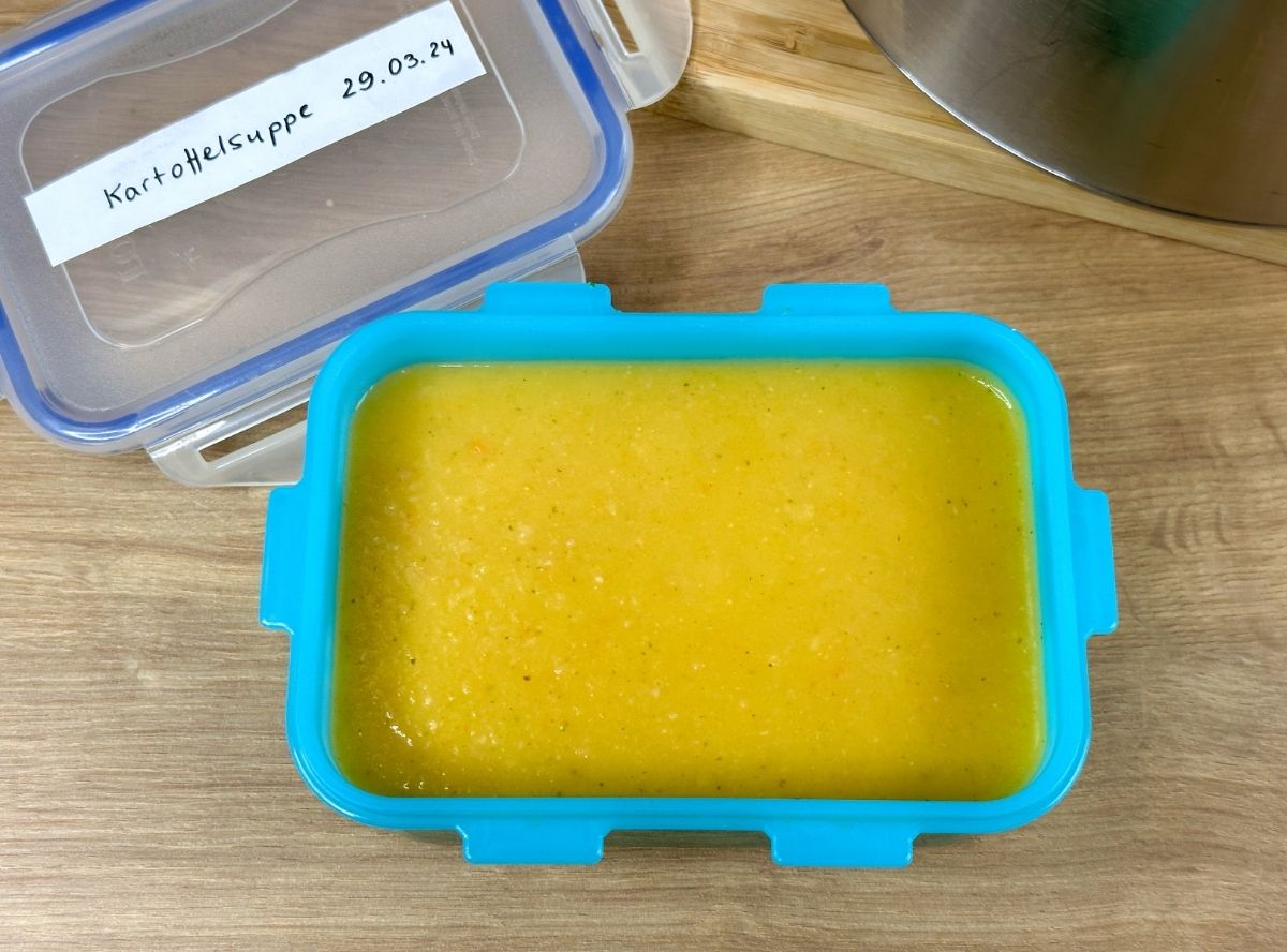 Kartoffelsuppe einfrieren