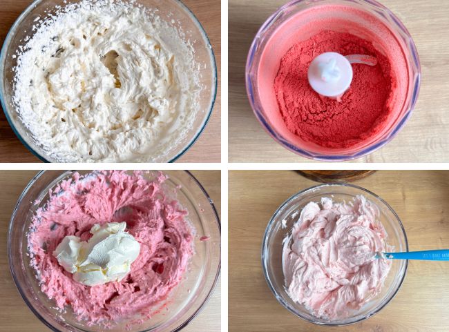 Katzentorte Erdbeer-Creme F&uuml;llung