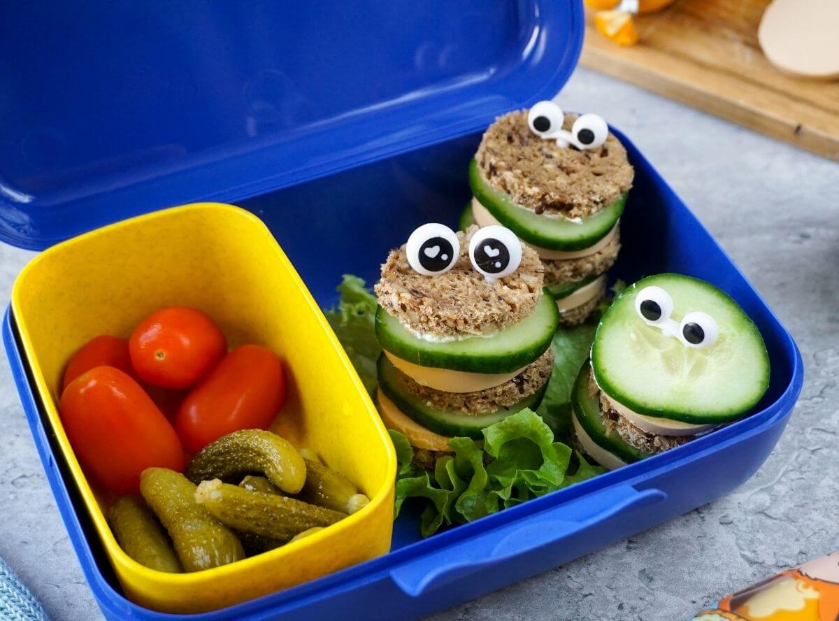 Kindergarten Brotbox Fr&uuml;hst&uuml;ck