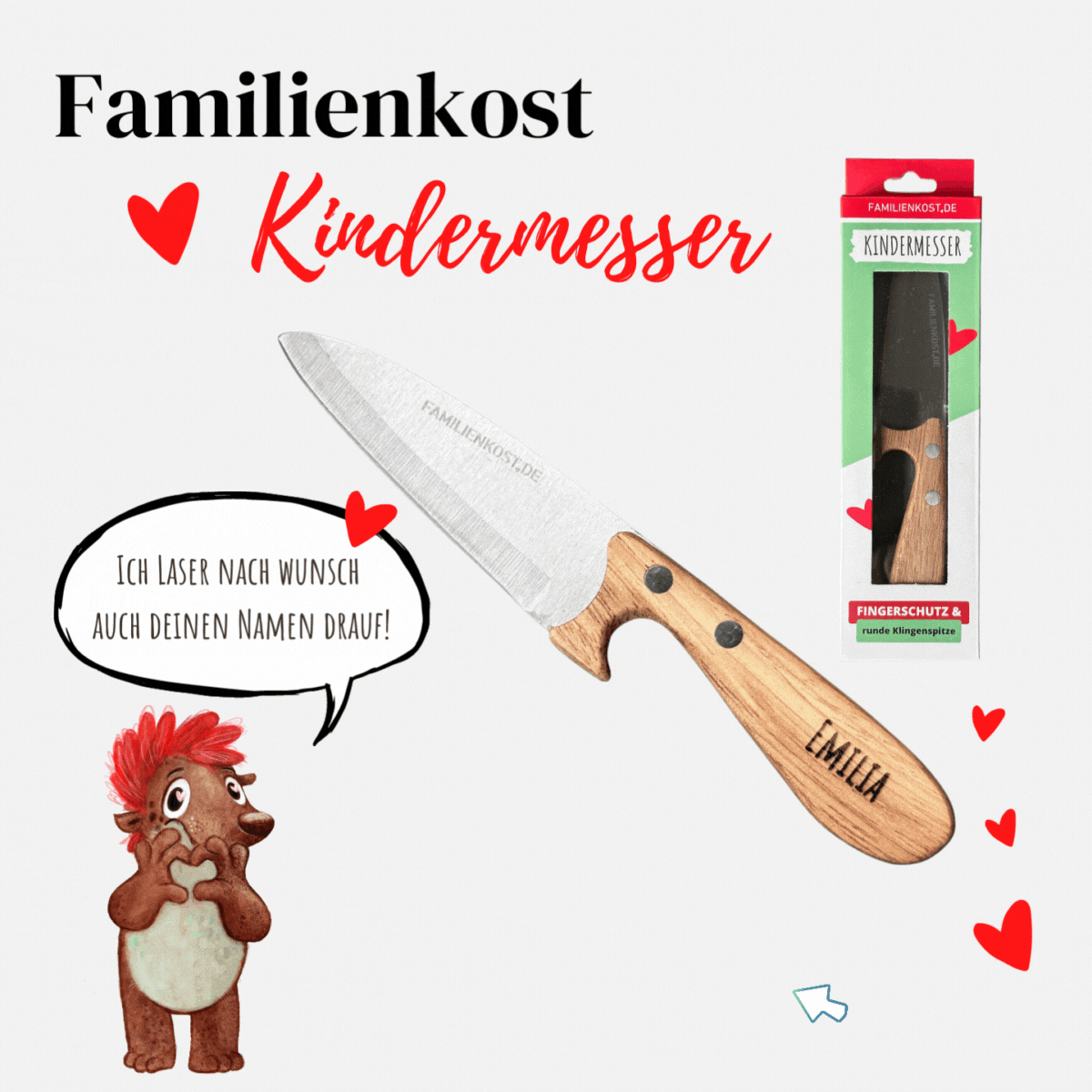Kindermesser personalisiert Kindermesser personalisiert