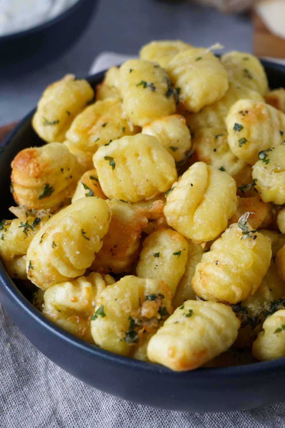 Gnocchi aus der Heißluftfritteuse Gnocchi aus der Heißluftfritteuse