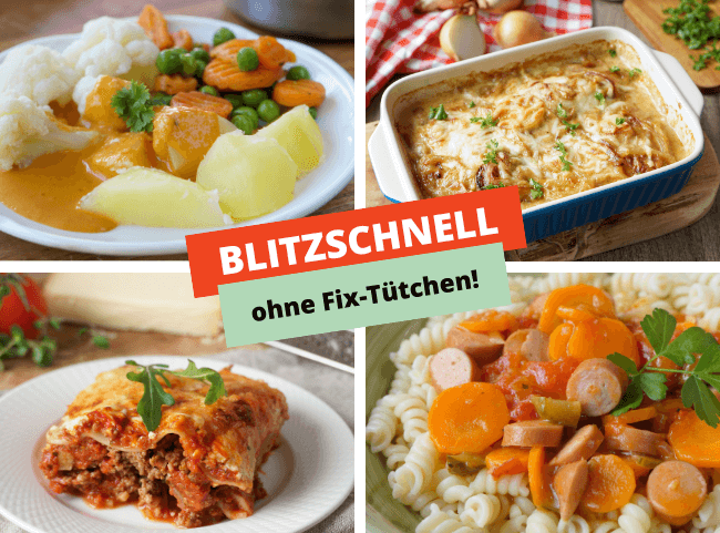 Fix ohne fix kochen Fix ohne Fix Rezepte