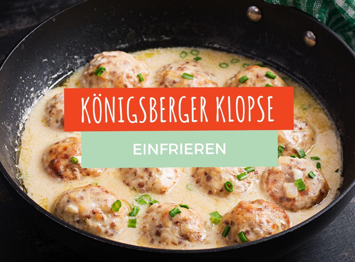 Königsberger einfrieren