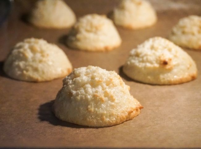 Kokosmakronen mit Milchmädchen backen Kokosmakronen mit Milchmädchen backen