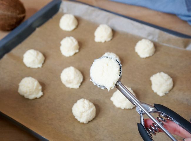 Kokosmakronen formen Kokosmakronen formen