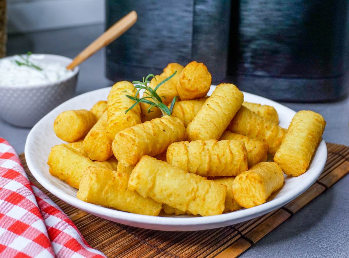 Kroketten aus der Heißluftfritteuse