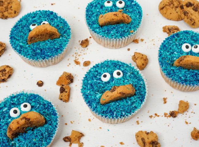 Kr&uuml;melmonster Muffins einfach