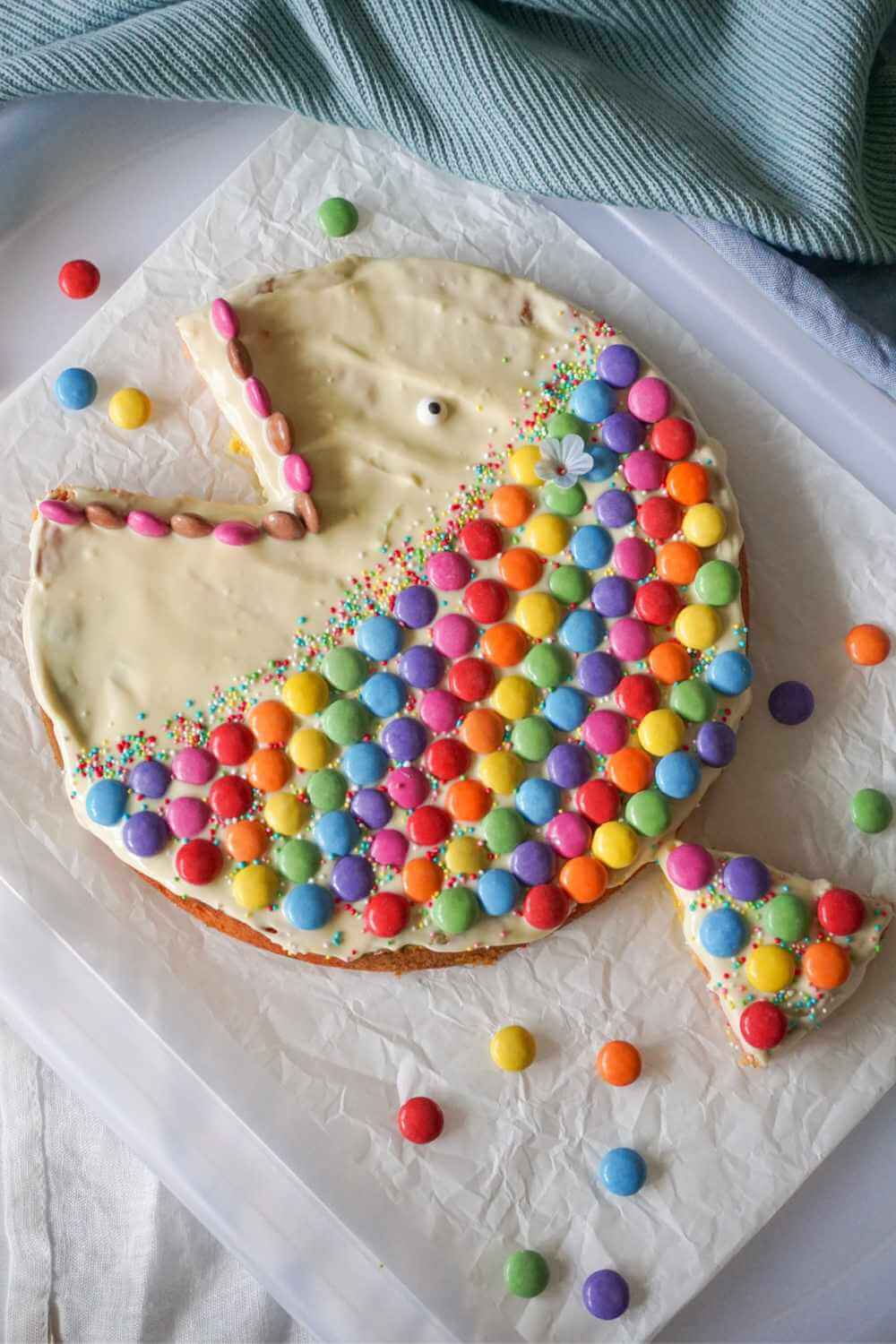Regenbogenfisch Kuchen Regenbogenfisch Kuchen