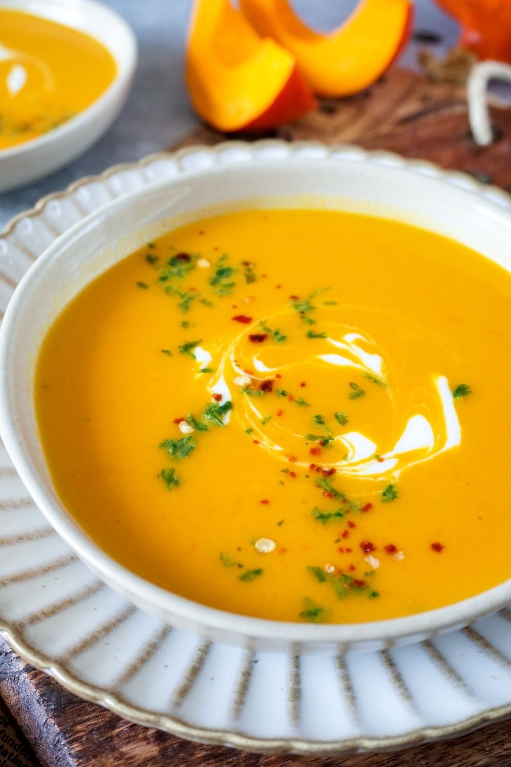 Kürbissuppe mit Kokosmilch – unglaublich cremig Kürbissuppe mit Kokosmilch – unglaublich cremig