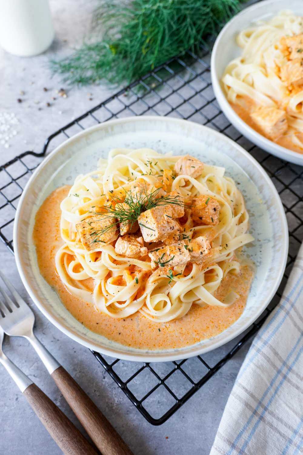 Lachs Sahne Sauce Lachs Sahne Sauce
