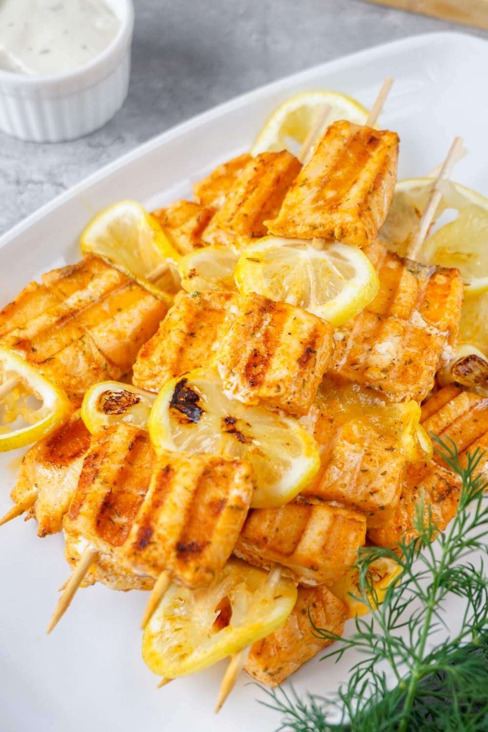 Lachs-Spieße vom Grill – ein Hit für Kinder & Familie