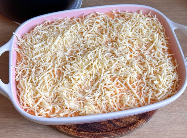 Lachs Spinat Lasagne K&auml;se