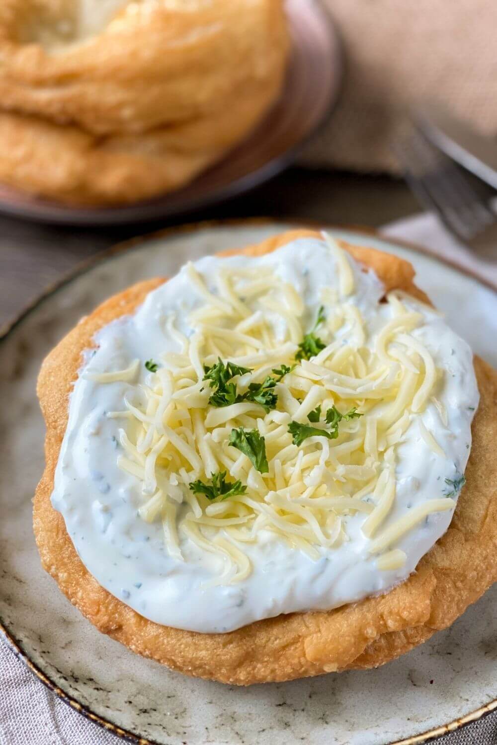 Langos ungarisch