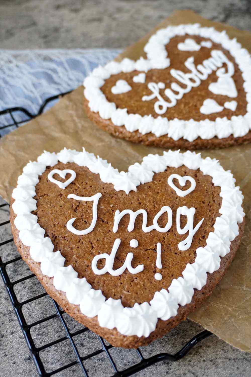 Lebkuchenherzen selber machen Lebkuchenherzen selber machen