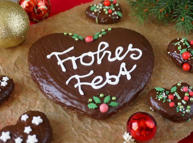 Lebkuchenherzen Weihnachten Lebkuchenherzen Weihnachten
