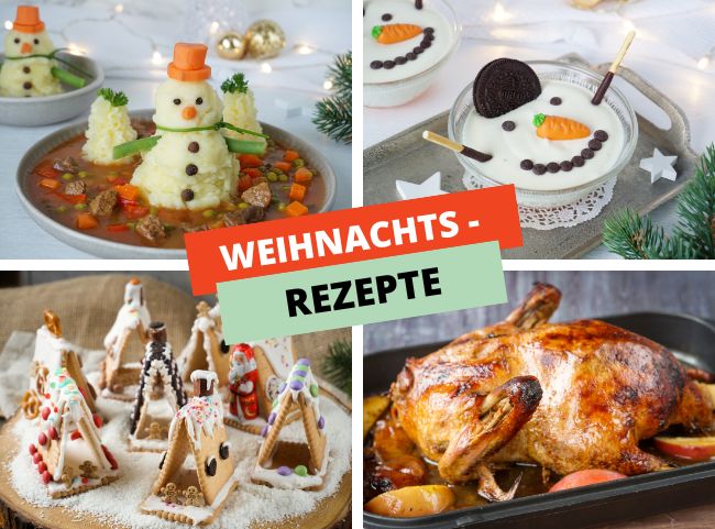 Weihnachtsrezepte Einfache Weihnachtsrezepte für Kinder & Familie