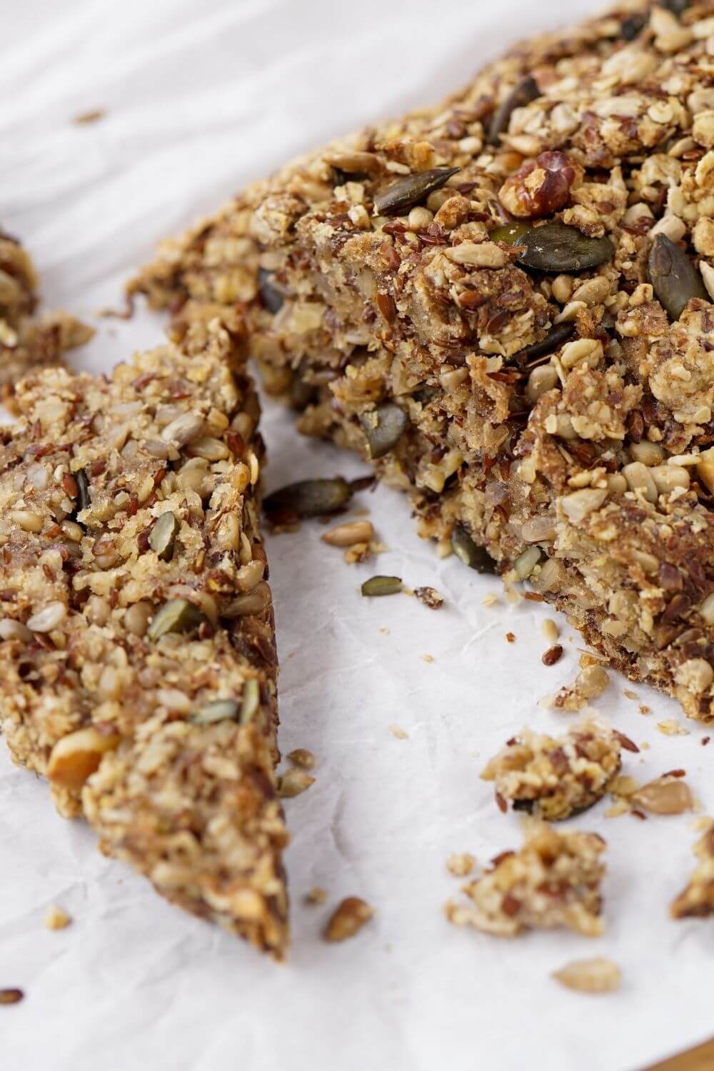 Low Carb Brot - schnelles & einfaches Rezept Low Carb Brot - schnelles & einfaches Rezept