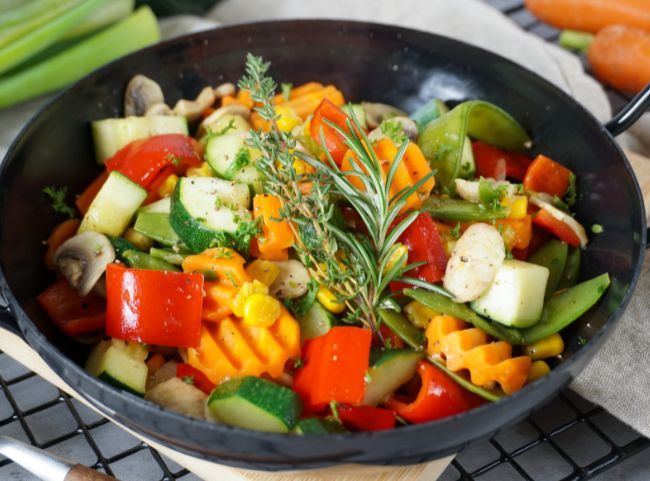 Low Carb Gem&uuml;sepfanne