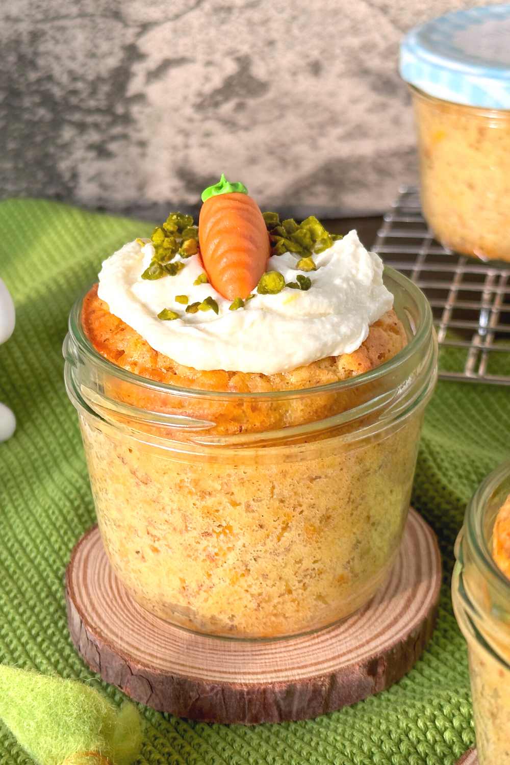 Low Carb Möhrenkuchen im Glas Low Carb Möhrenkuchen im Glas