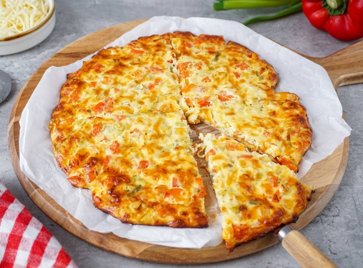 Schüttelpizza Low Carb