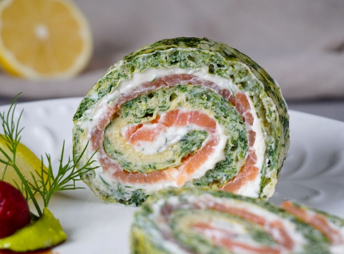 Spinat Lachs Rolle – so einfach, so lecker