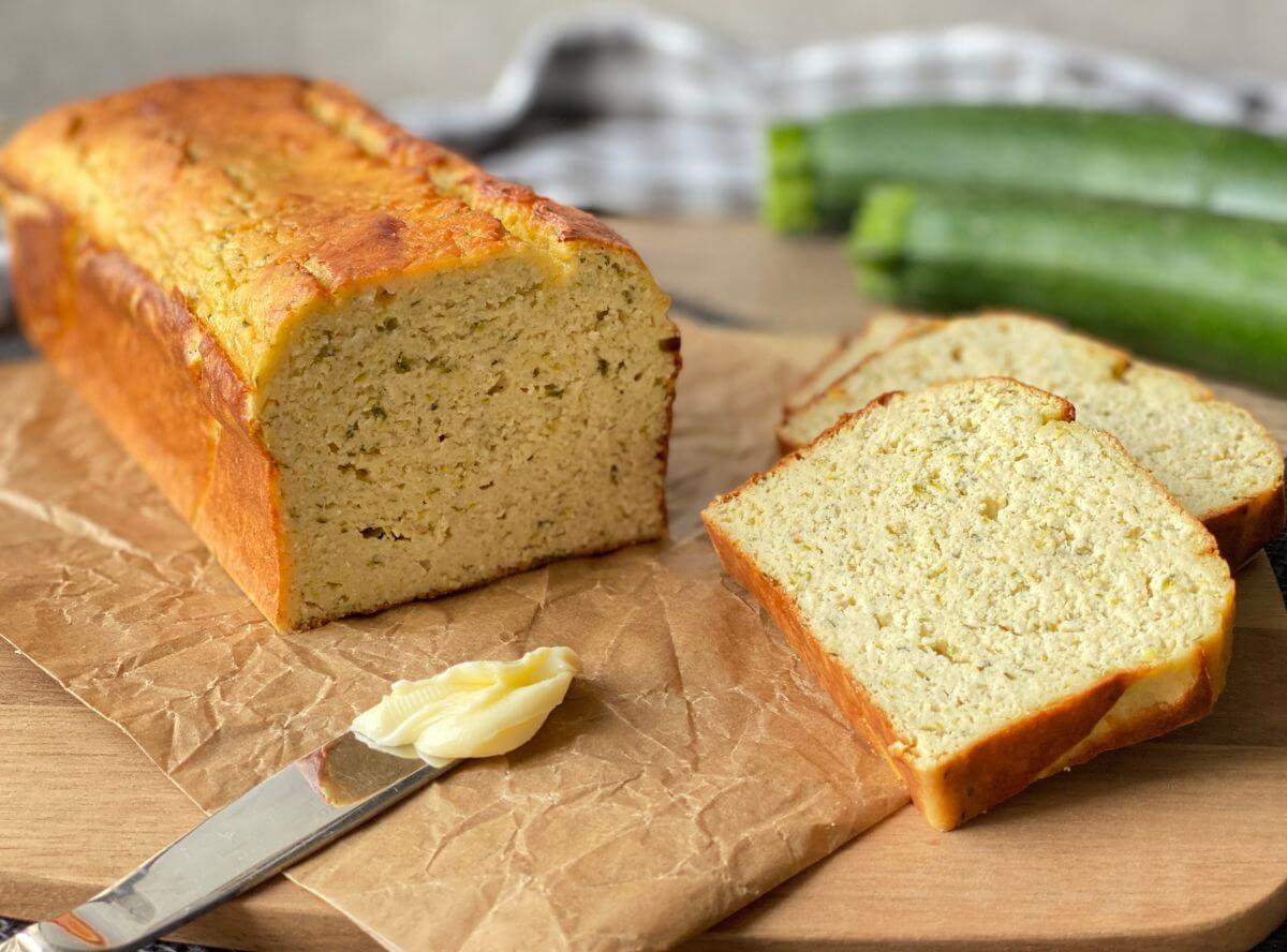 Zucchinibrot für Low-Carb-Liebhaber