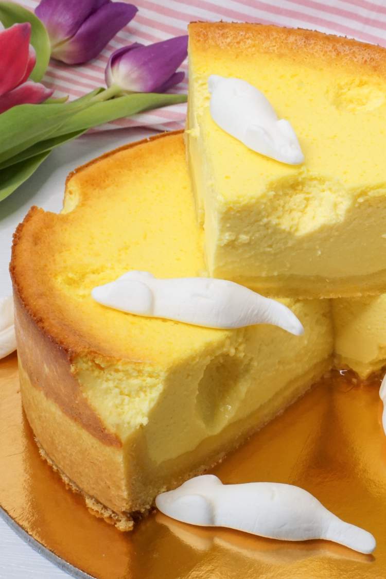 Käsekuchen zum Kindergeburtstag