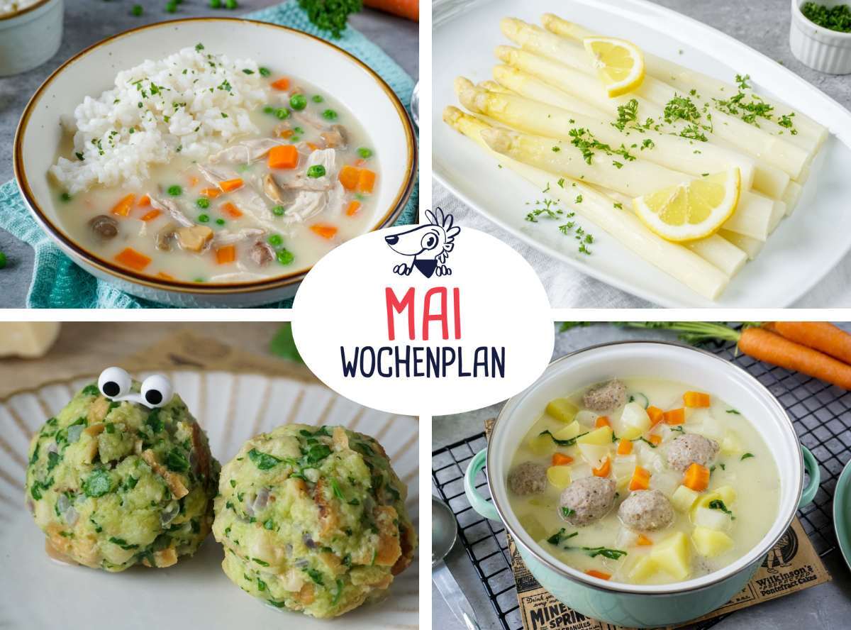 Wochenplan Mai Rezepte Wochenplan Mai Rezepte