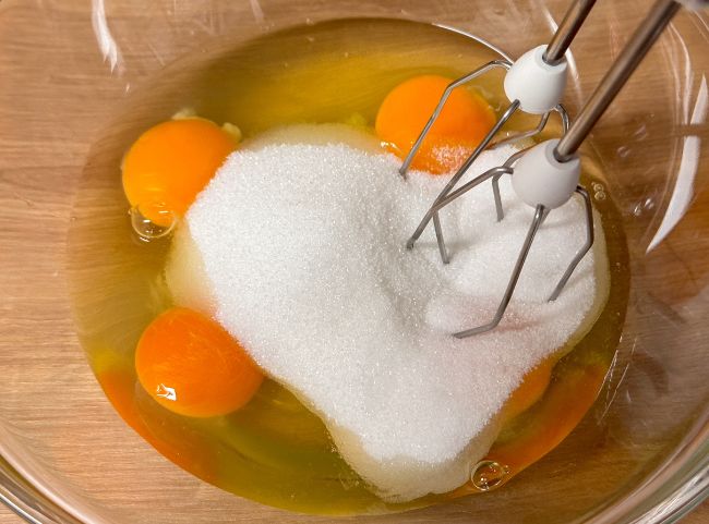 Mandarinen Kuchen Zucker Eier Mandarinen Kuchen Zucker Eier