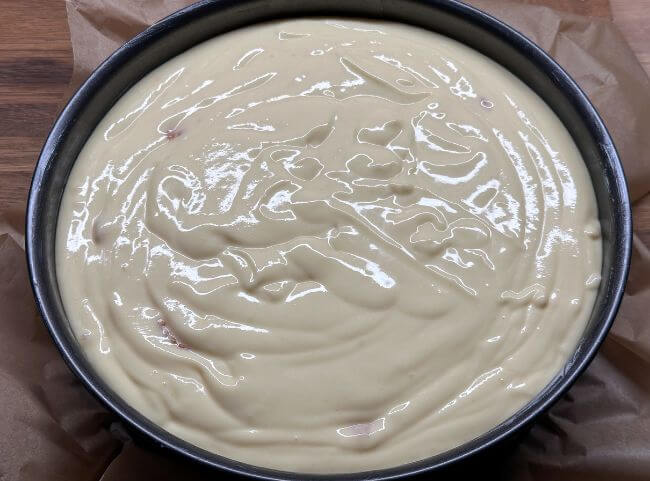 Mandarinen-Quarkkuchen - Springform einfetten Mandarinen-Quarkkuchen - Springform einfetten