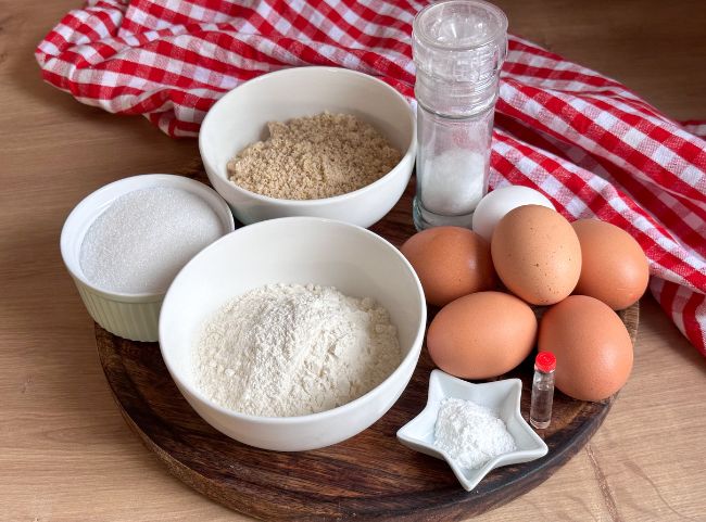 Mandelbiskuit Rezept&rdquo; width=